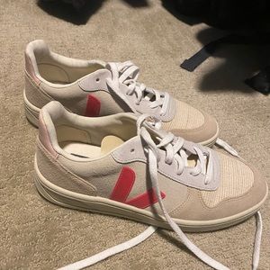 V-10 Sneakers - natural/rose/fluo